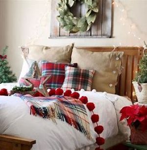 How Do I Decorate My Bedroom For Christmas?