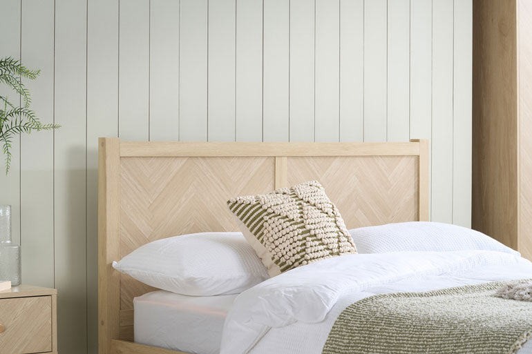 Birlea Herringford Bed in Oak - Headboard