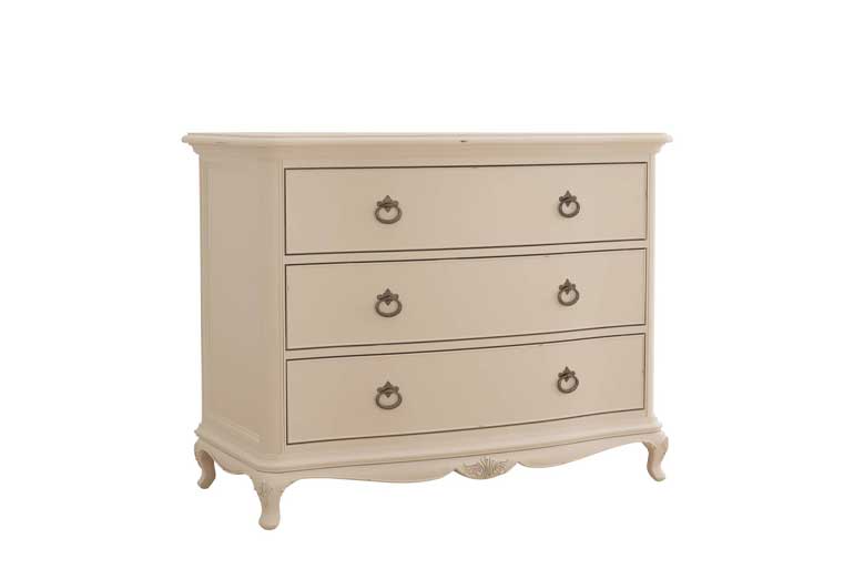 Willis and Gambier Ivory Upholstered Bed