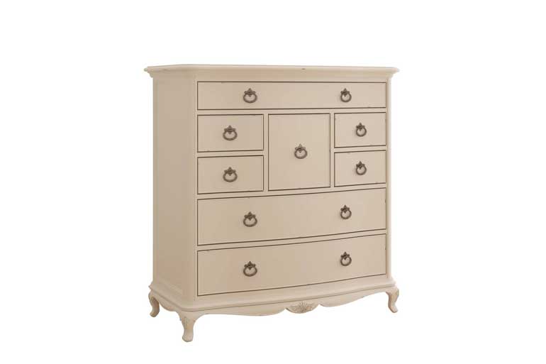 Willis and Gambier Ivory Upholstered Bed