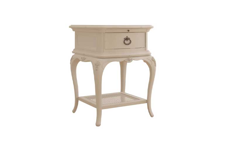 Willis and Gambier Ivory Upholstered Bed