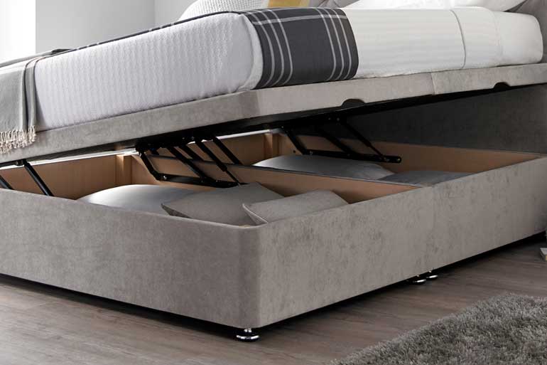 Cavendish Ottoman Bed Base with Side Lift