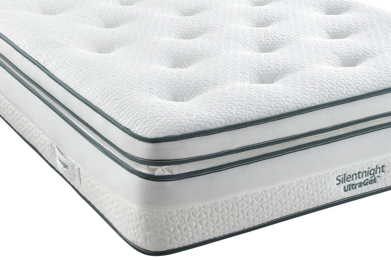 Silentnight UltraGel 3000 Boxtop mattress with visible branding on a white background.