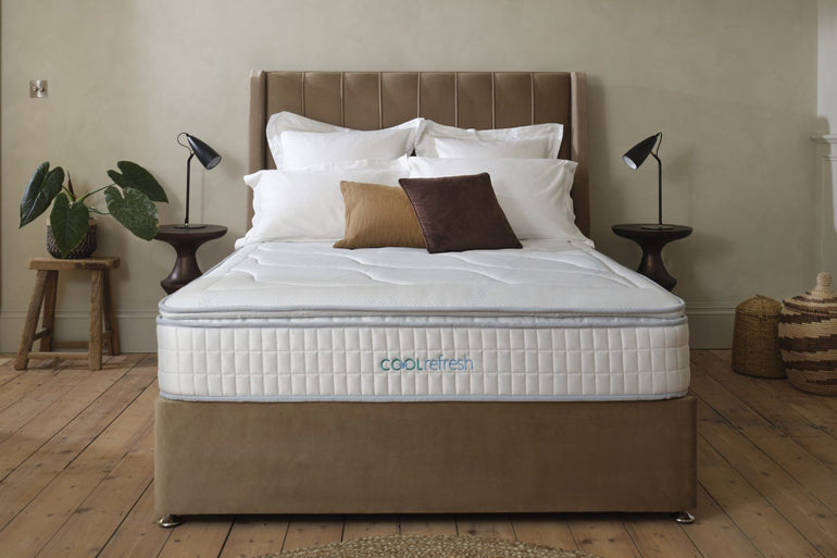 Cool Gel 2300 Mattress on divan in bedroom setting