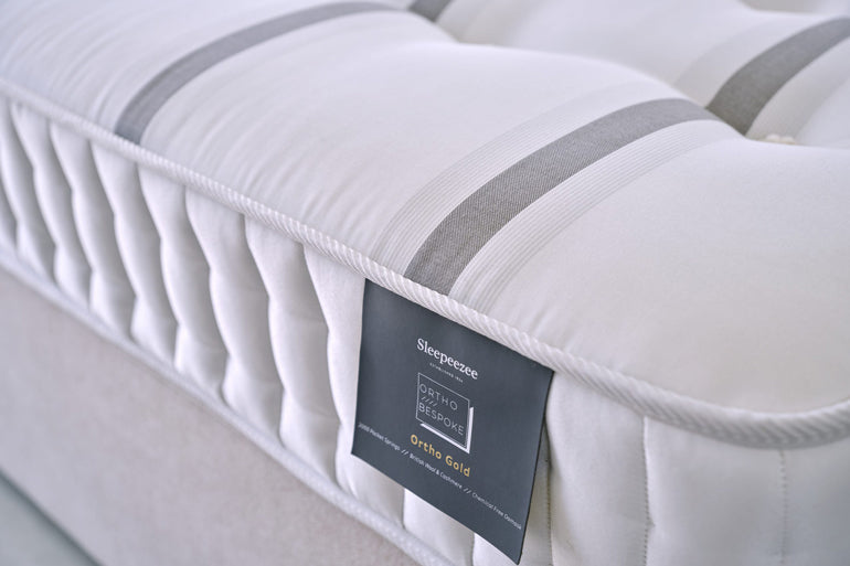 close up of border of Orthopaedic Mattress