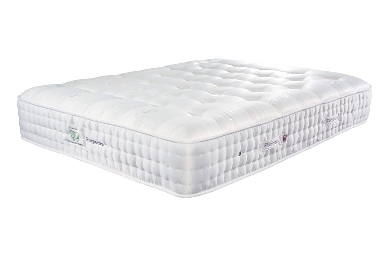 Full view of Sleepeezee Wool Luxe 2800 Mattress a pocket sprung mattress with wool fillings