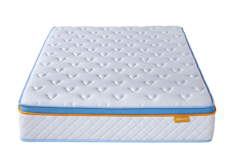 Front view of Sleepsoul Heaven Cool Gel 2000 Mattress on white background