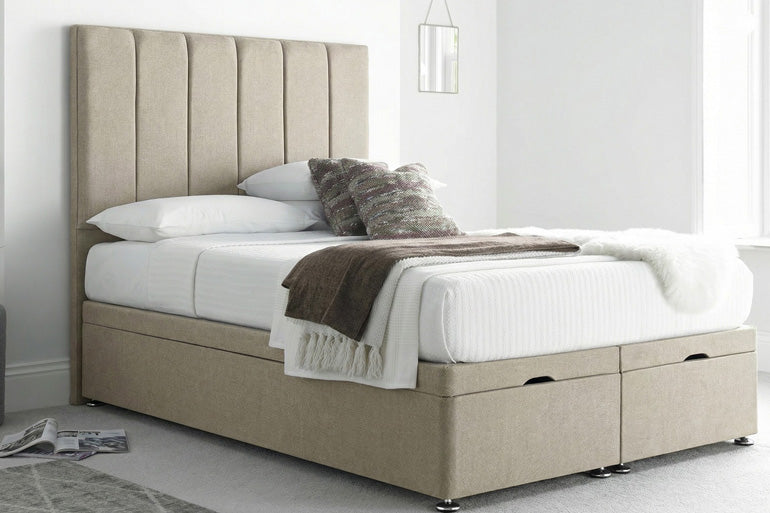 Willow Ottoman Bed in Como Beige
