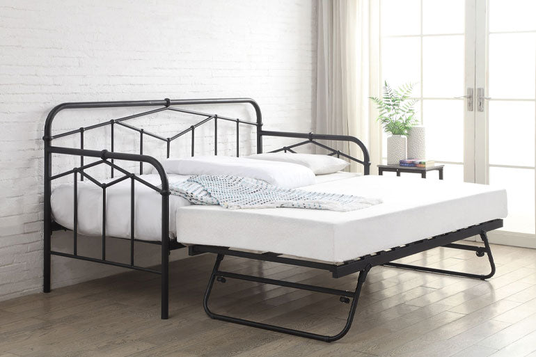 Flintshire Axton Day Bed with Trundle Guest Bed