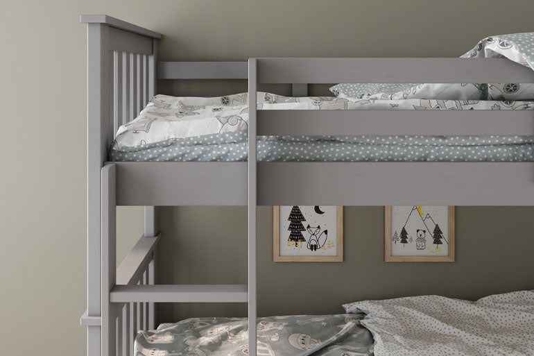 Carra Bunk bed in Grey