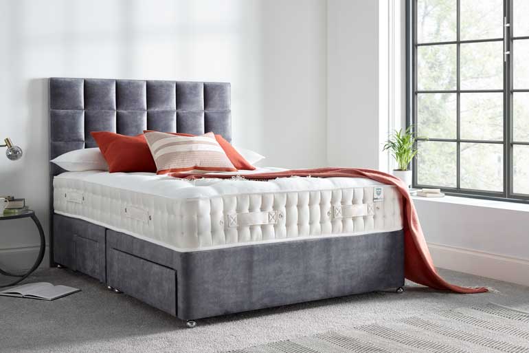 Bee's Knees Natural 2000 Reinforced Divan / Ottoman Package