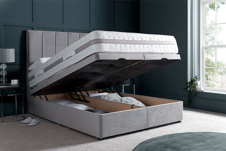 Ottoman Bed with Mattress