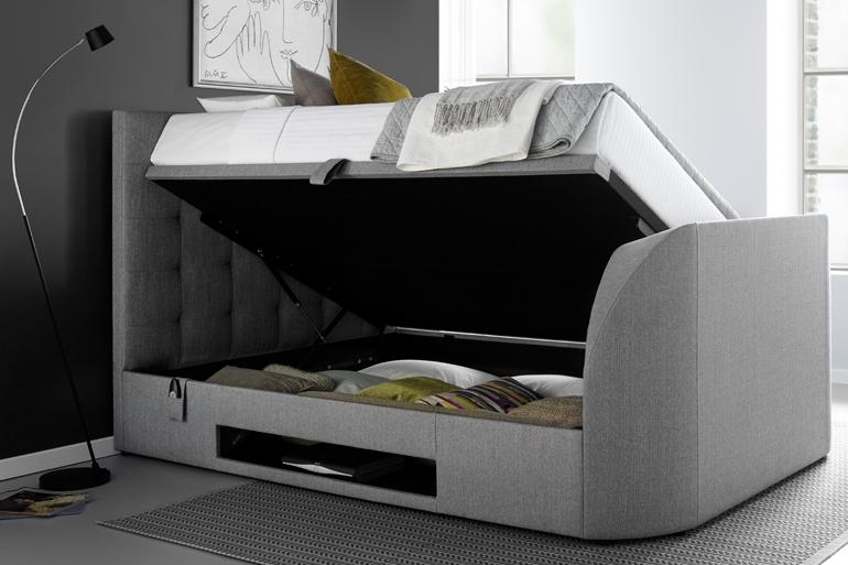 Kaydian Barnard TV Ottoman Bed - Beds on Legs Ltd