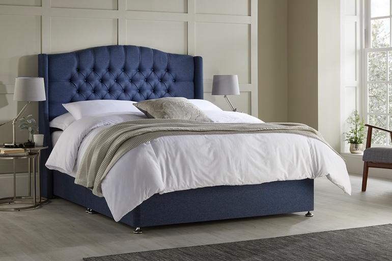 Blue Ottoman Bed