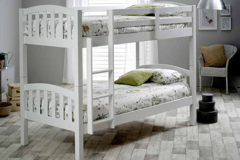 White Bunk Beds