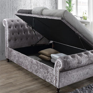 Velvet Ottoman Beds
