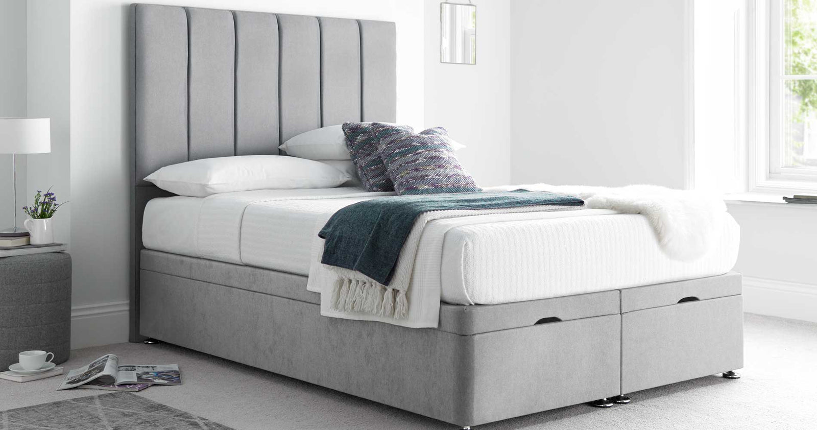 Small Double Ottoman Beds (4ft)