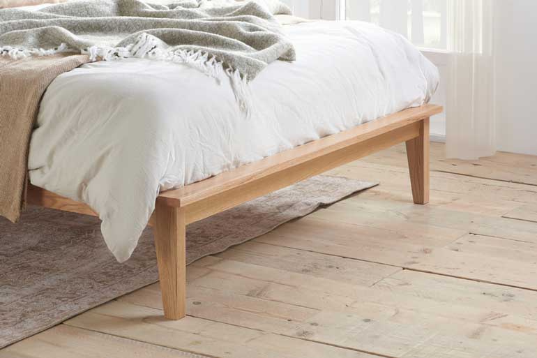 Birlea Astrid Rattan Bed in Oak