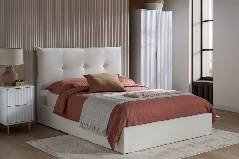 Birlea Haven Ottoman Bed in Bedroom 