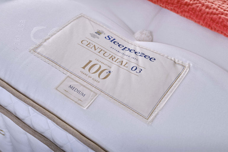 Sleepeezee Centurial 03 7000 Mattress Label