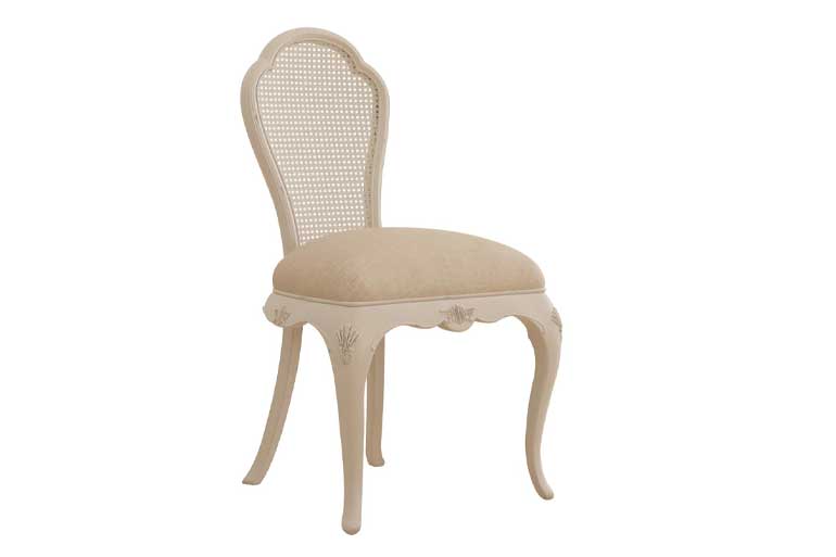 Willis and Gambier Ivory Upholstered Bed