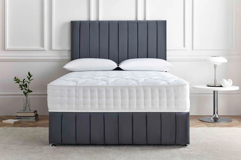 Divan Bed with Headboard and Footboard