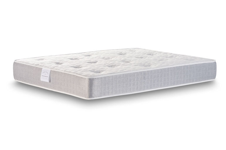 Classic Sprung Mattress on white background.