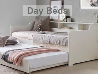 White Day Bed with trundle