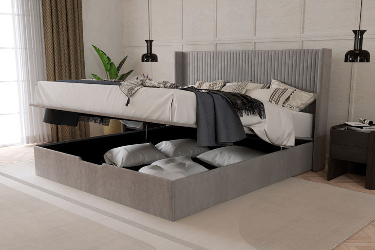 Kaydian Hartley WInged Ottoman Bed