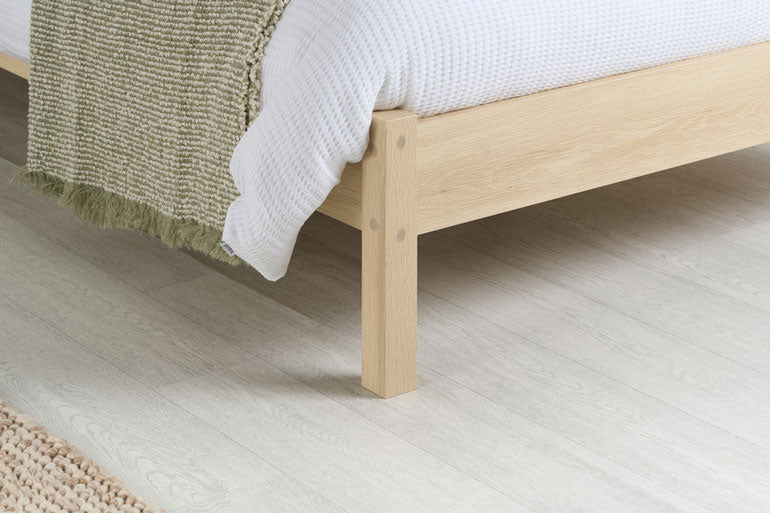 Birlea Herringford Bed in Oak - Close Up