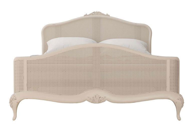 Willis and Gambier Ivory Rattan High End Bed