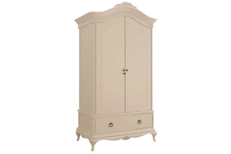 Willis and Gambier Ivory Upholstered Bed