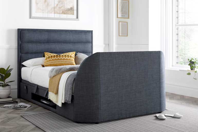 Kaydian Kirkby | Kirkley TV Ottoman Bed in bedroom setting.