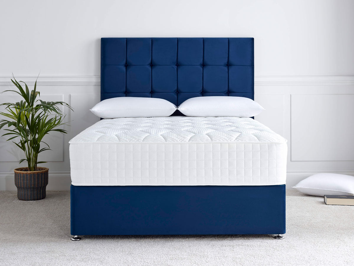 Giltedge Memory Support 2000 Divan Bed Package with Free Headboard (Includes Mattress)