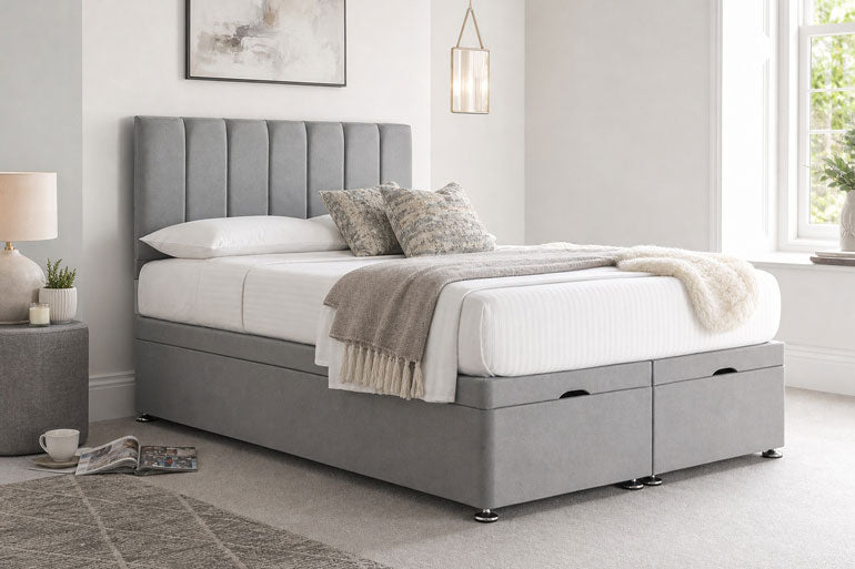 Mini Willow Divan Bed with Storage: Drawers | Ottoman