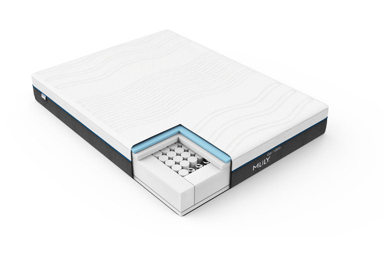 Detailed corner view of Mlily Gel 1000 Mattress