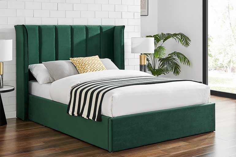 Limelight Polaris Winged Ottoman Bed