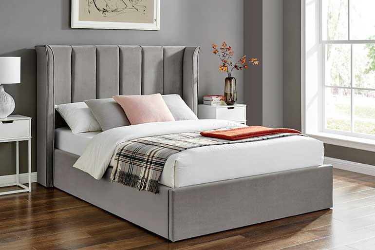 Limelight Polaris Winged Ottoman Bed