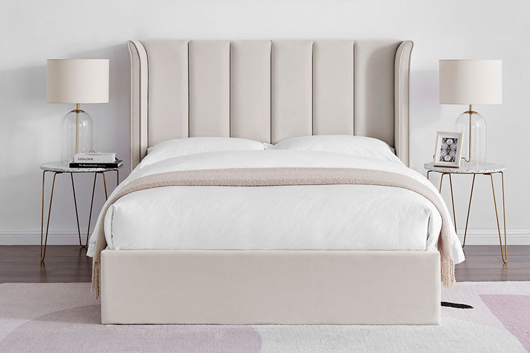 Limelight Polaris Winged Ottoman Bed