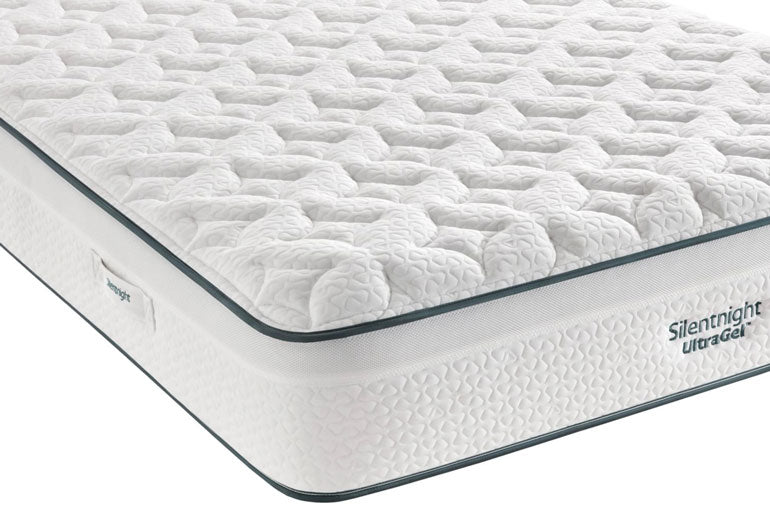 Silentnight mattress on a white background