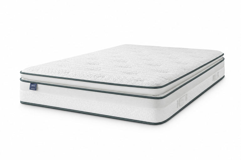 Silentnight UltraGel Miracoil Pillowtop Mattress on white background.
