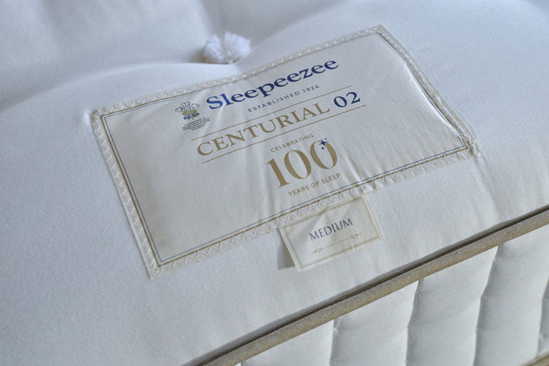 image of Sleepeezee Centurial 02 6000 Mattress label