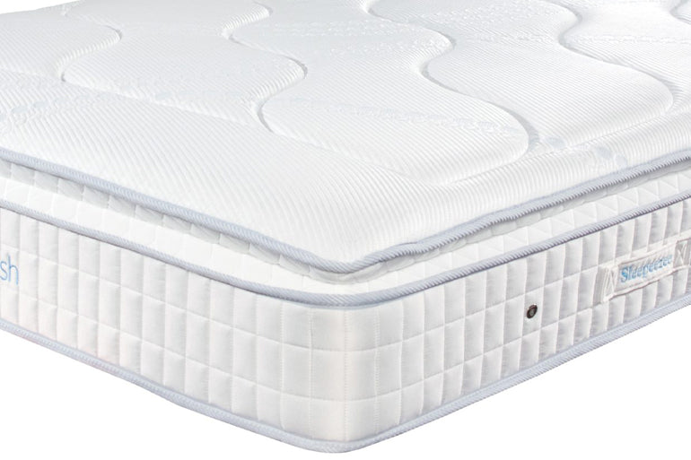 Corner of cool gel mattress