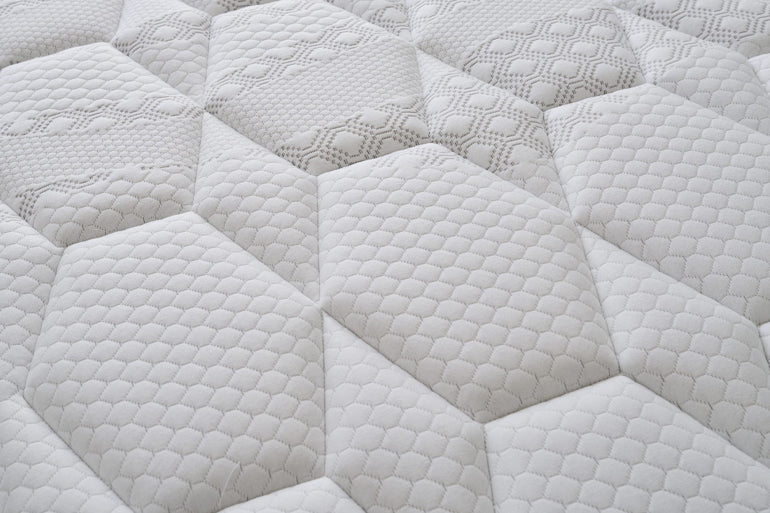 Close-up of mattress cover