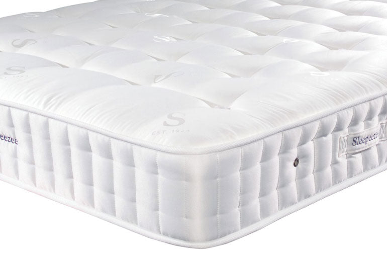 Corner view of Natural Pocket Sprung Mattress