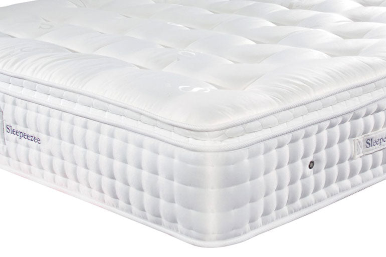 Corner view of Wool Luxe 3700 Mattress