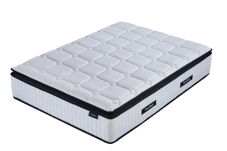 Full view of Sleepsoul Bliss 800 Mattress on white background
