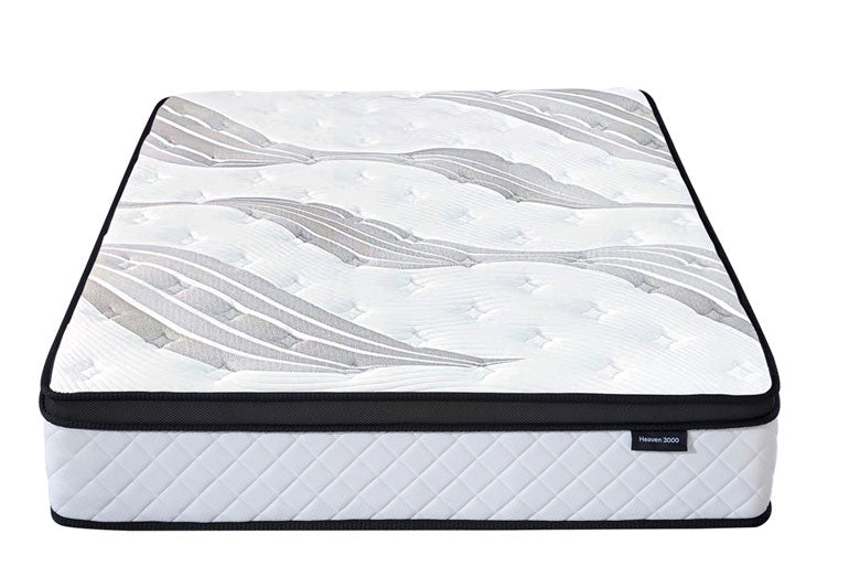 Full front view of Sleepsoul Heaven Cool Gel 3000 Mattress on white background