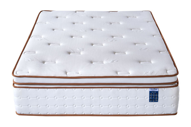 Full front view of Sleepsoul Space 3000 Mattress on white background