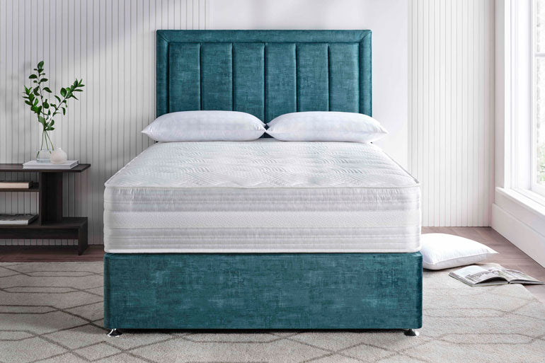 Giltedge Supreme 1000 Divan Bed Package with Free Headboard (Includes Mattress)